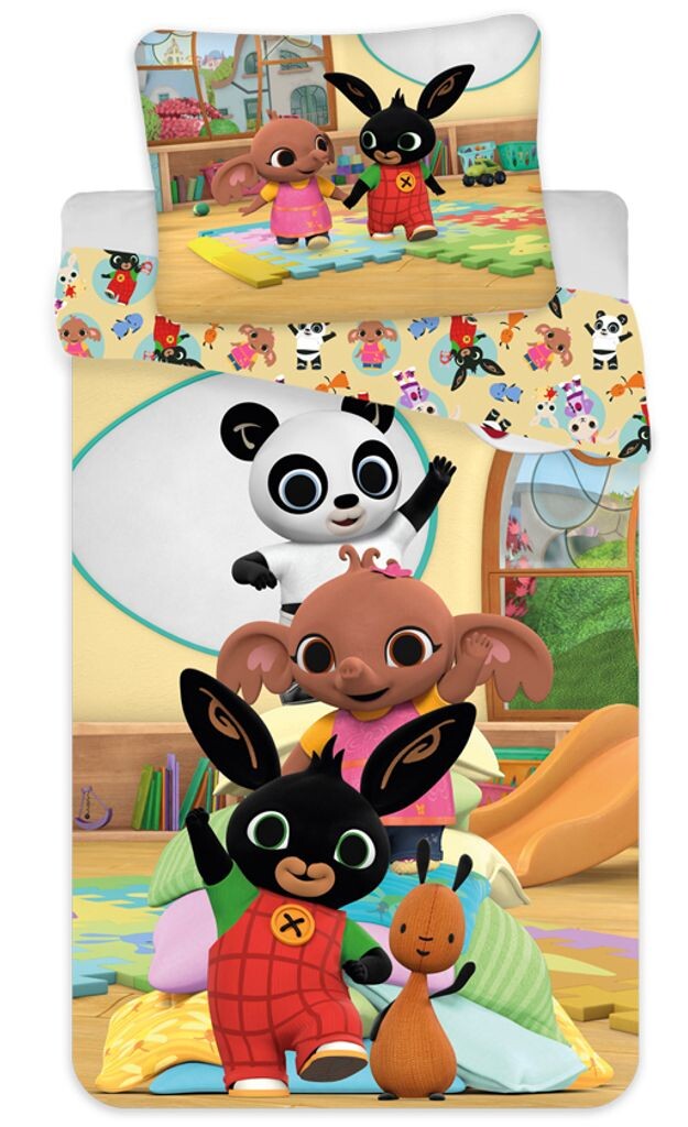 

Комплект пододеяльников из хлопка Bing Bunny, европейский размер