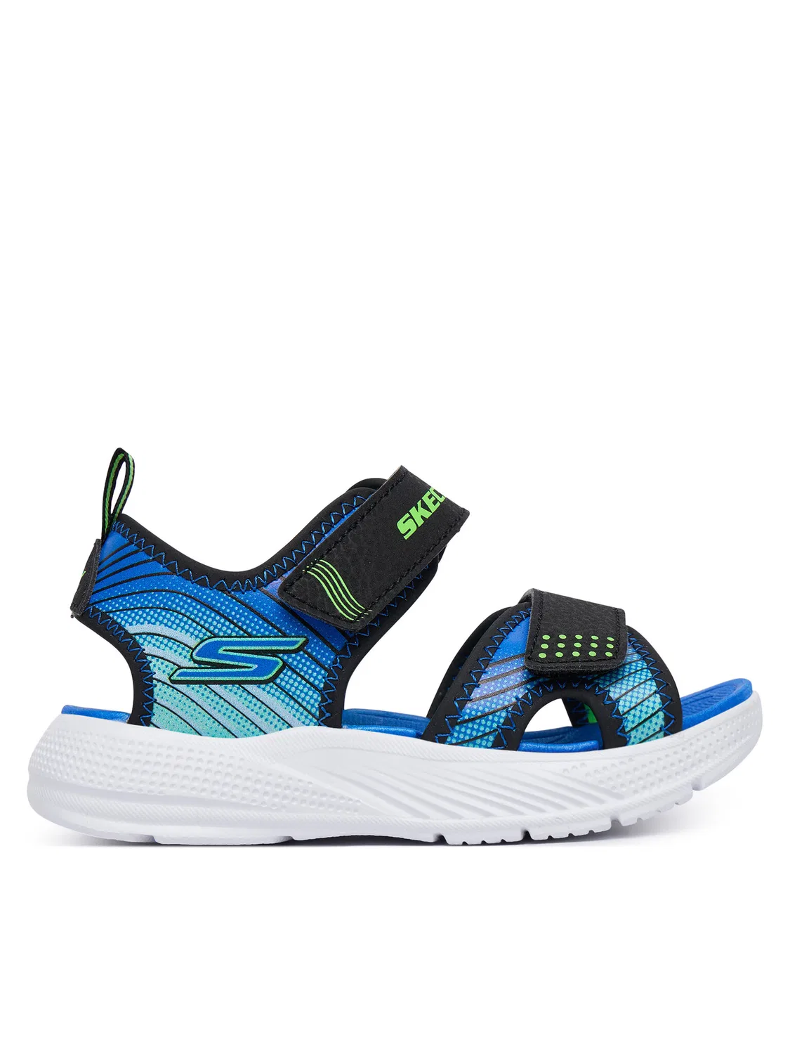 Сандалии для мальчика Microspec-Splash Skechers, синий