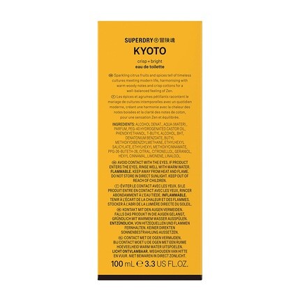 Superdry KYOTO парфюмированная вода для мужчин 100мл — фото 3
