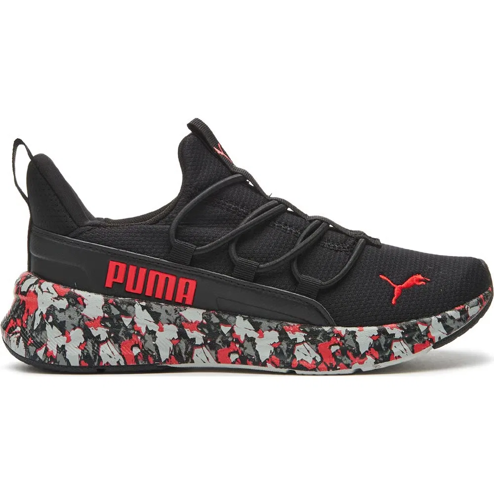 Детские кроссовки one4all 2.0 Puma, Black/Red — фото 2