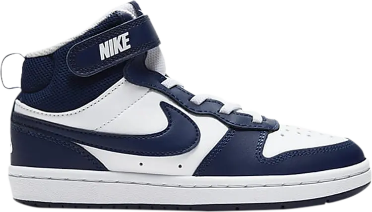 

Кроссовки Nike Court Borough Mid 2 PSV 'White Signal Blue', белый