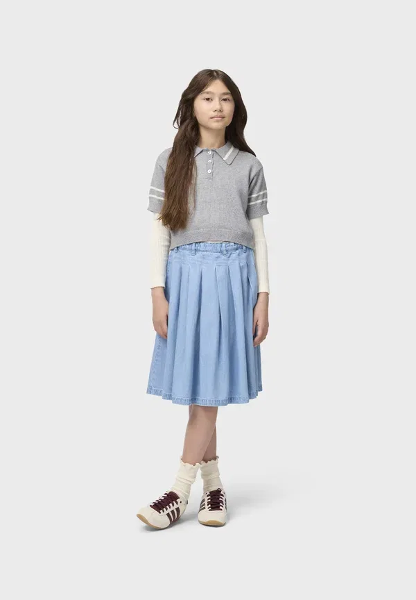Поло из трикотажа Molo Grey Melange, серый
