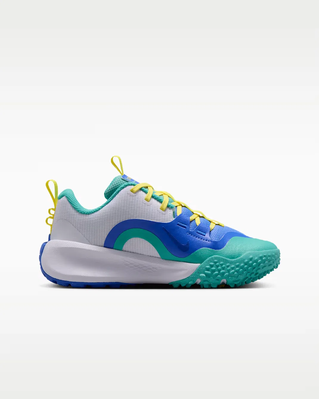 Обувь для детей постарше Nike Cross Turf, Washed Teal/Light Racer Blue/Old Royal/Sonic Yellow — фото 3