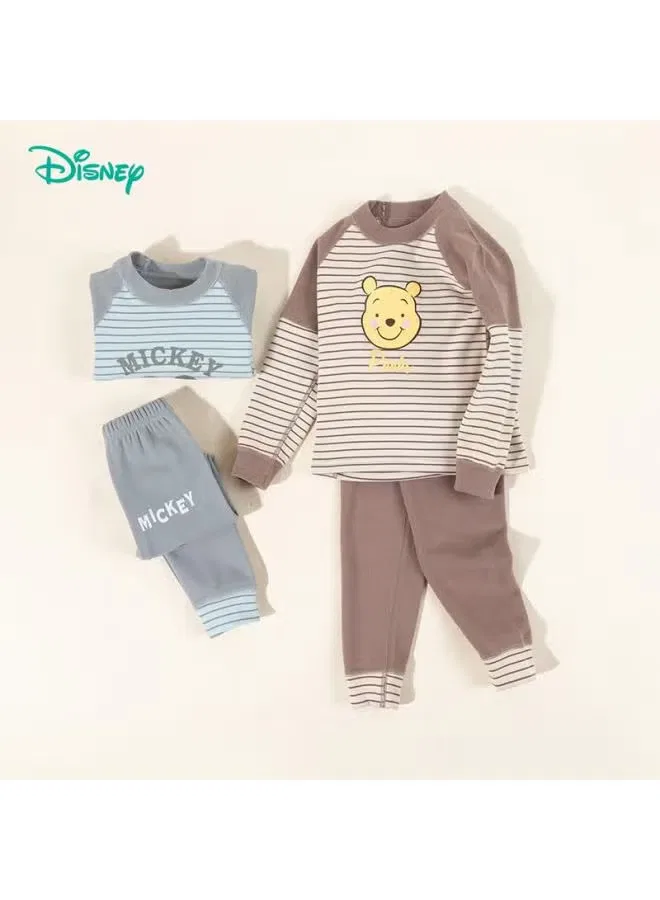 Комплект пижамный с принтом Winnie the Pooh Disney, бежевый