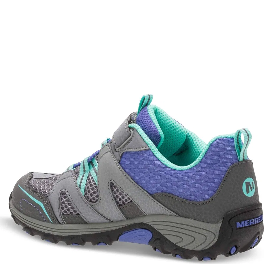 Детские ботинки для мальчиков с принтом Trail Chaser Hiking Shoe Merrell, Grey Multi — фото 4