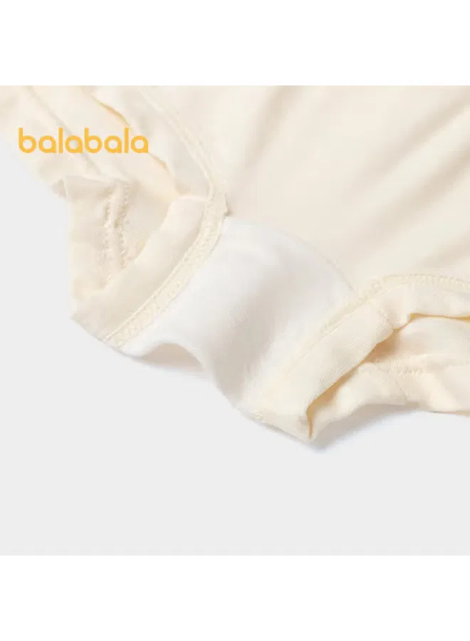 Трусы-шорты детские хлопковые комплект из трех штук для девочек Balabala, красный — фото 3