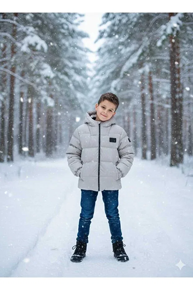 Детское пальто для девочек с длинным рукавом Benitto Kids, Beige