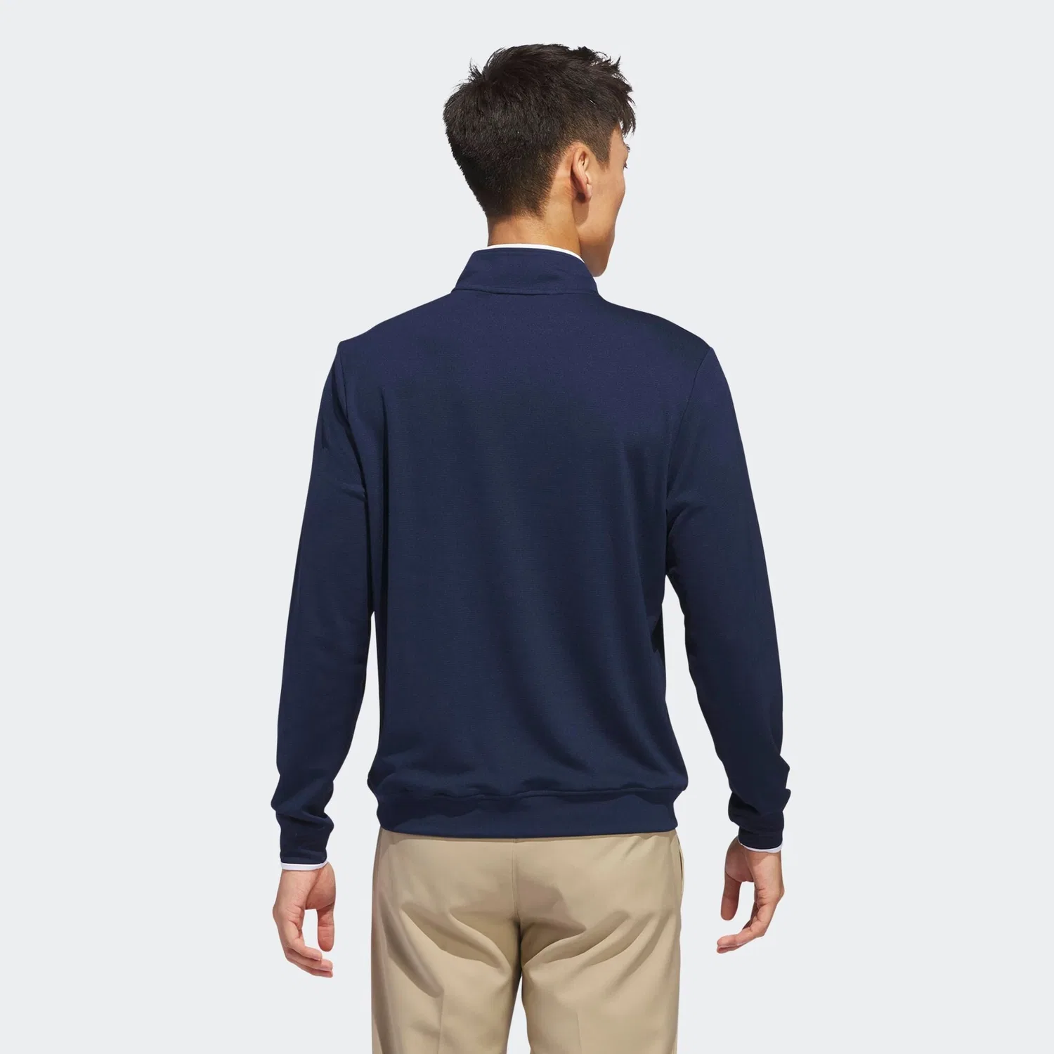 Мужской гольф-худи с застежкой-молнией Adidas Performance, Collegiate Navy — фото 4