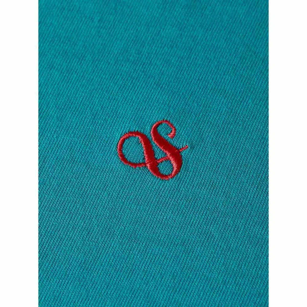 Детская футболка с вышивкой Seasonal Core Scotch & soda, Blue — фото 3