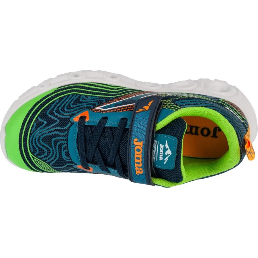 Детские кроссовки с подсветкой Rase Jr 2503 Marino Joma, Темно-синий — фото 3