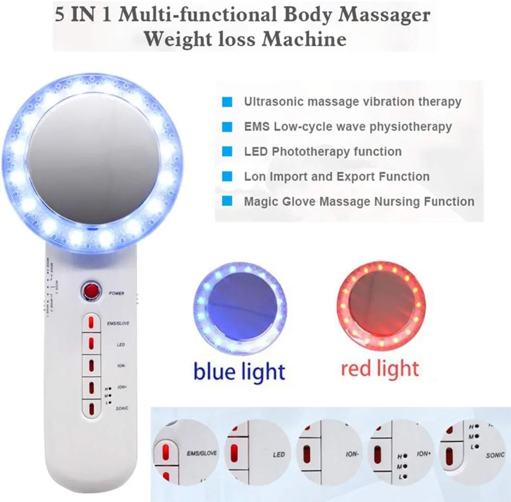 Массажер для тела Multifunctional Massager HGCF, Blue/Red — фото 2