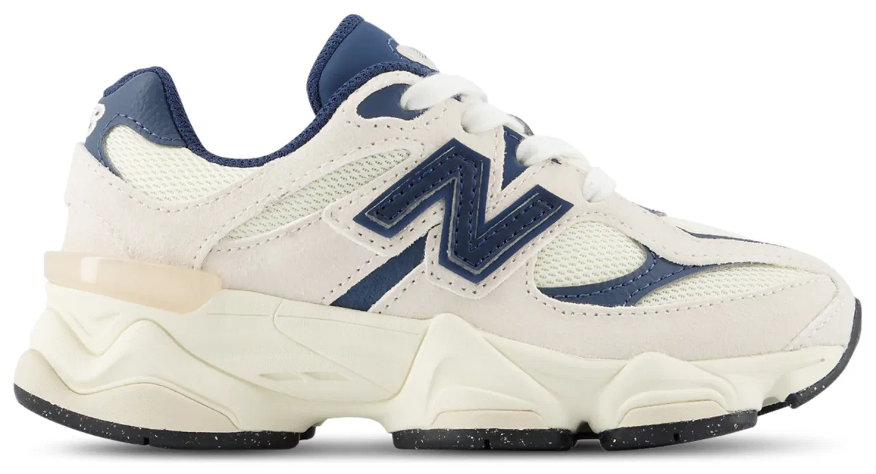 Детские кроссовки для мальчиков с амортизацией ABZORB New Balance 9060, Navy/Linen