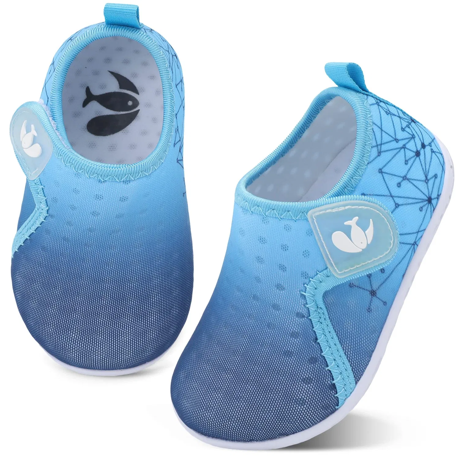 Детские водные туфли без каблука с принтом Bbx1-grablue-125 FEETCITY, Grablue