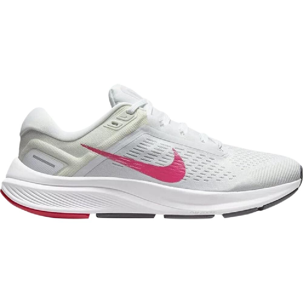 

Кроссовки Nike Wmns Air Zoom Structure 24 White Pink Prime, белый/розовый