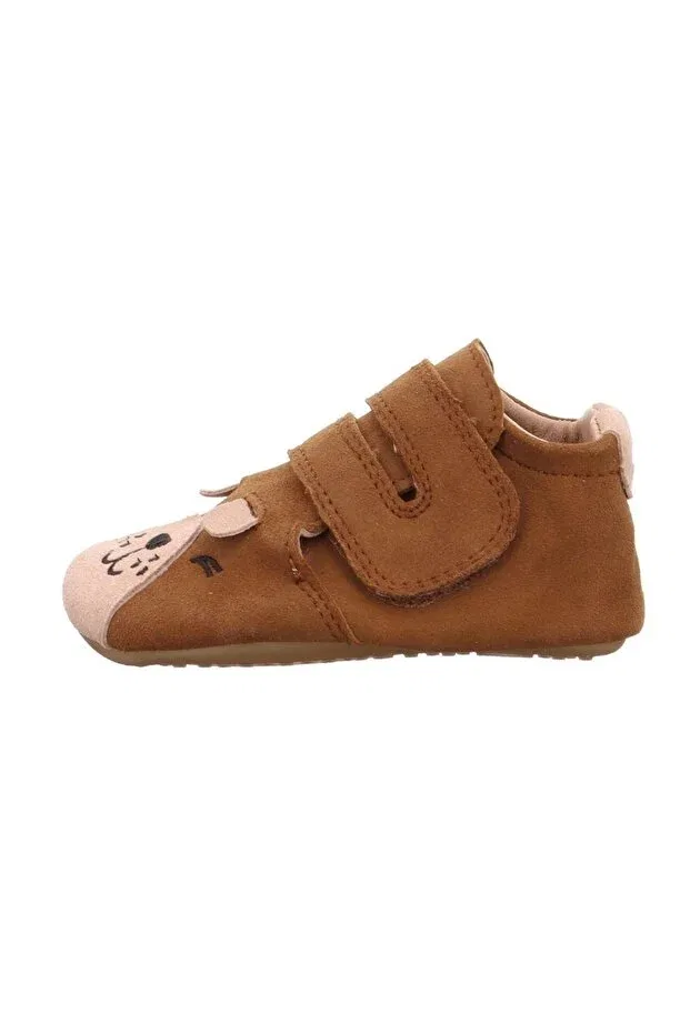 Детские туфли для девочек с низким каблуком Papageno 6227.30 Superfit, Brown/Beige — фото 2
