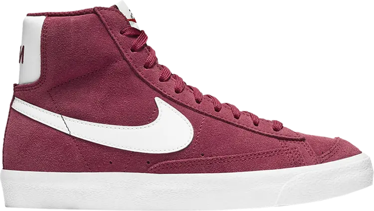 

Кроссовки Nike Blazer Mid '77 Suede GS 'Team Red', красный