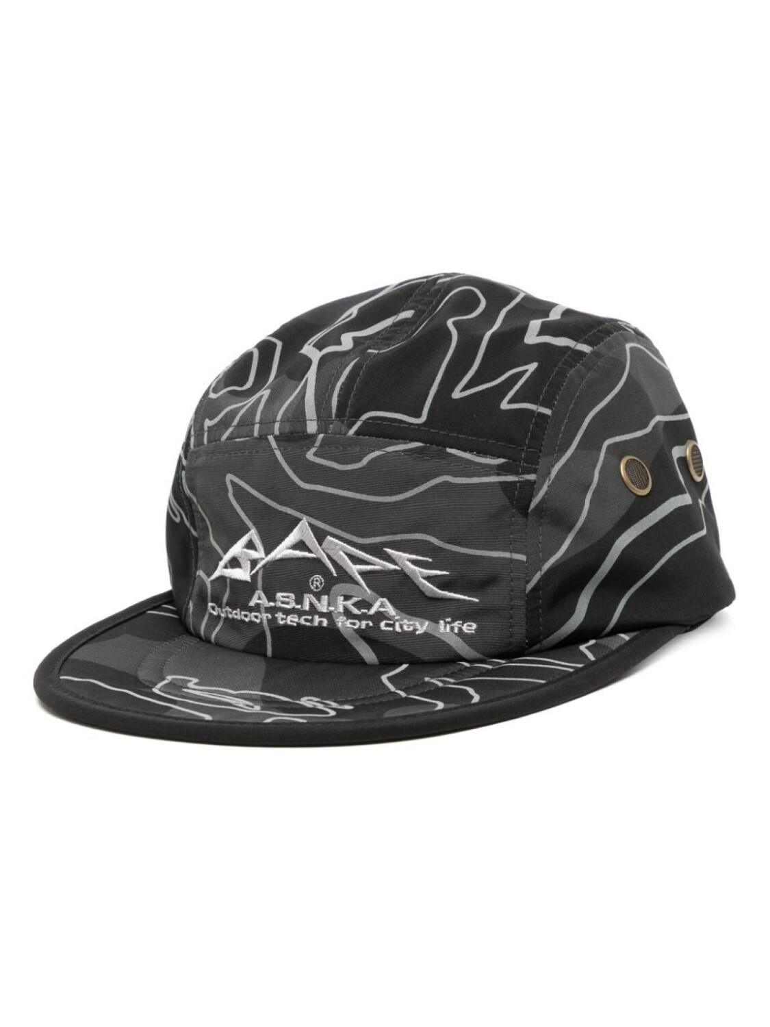 

Кепка с вышитым логотипом A BATHING APE, зеленый