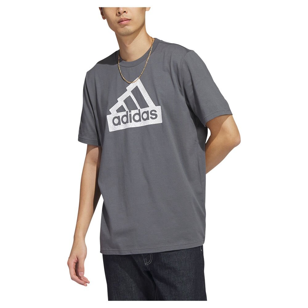 

Футболка с коротким рукавом adidas City E, серый