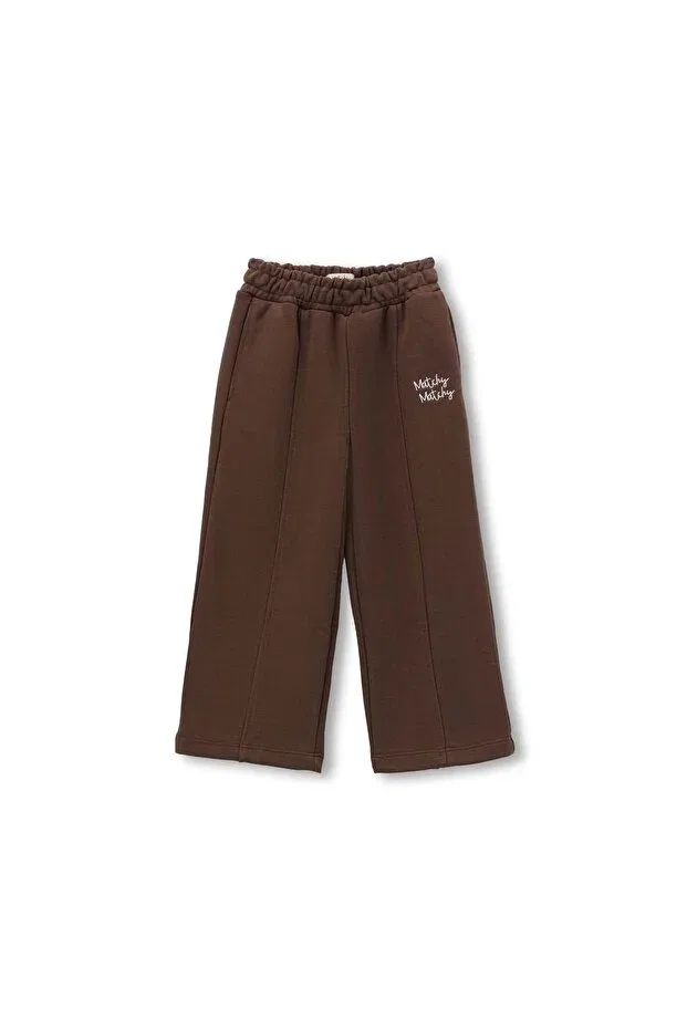 Детские спортивные штаны для девочек длинные Matchy Matchy, Brown