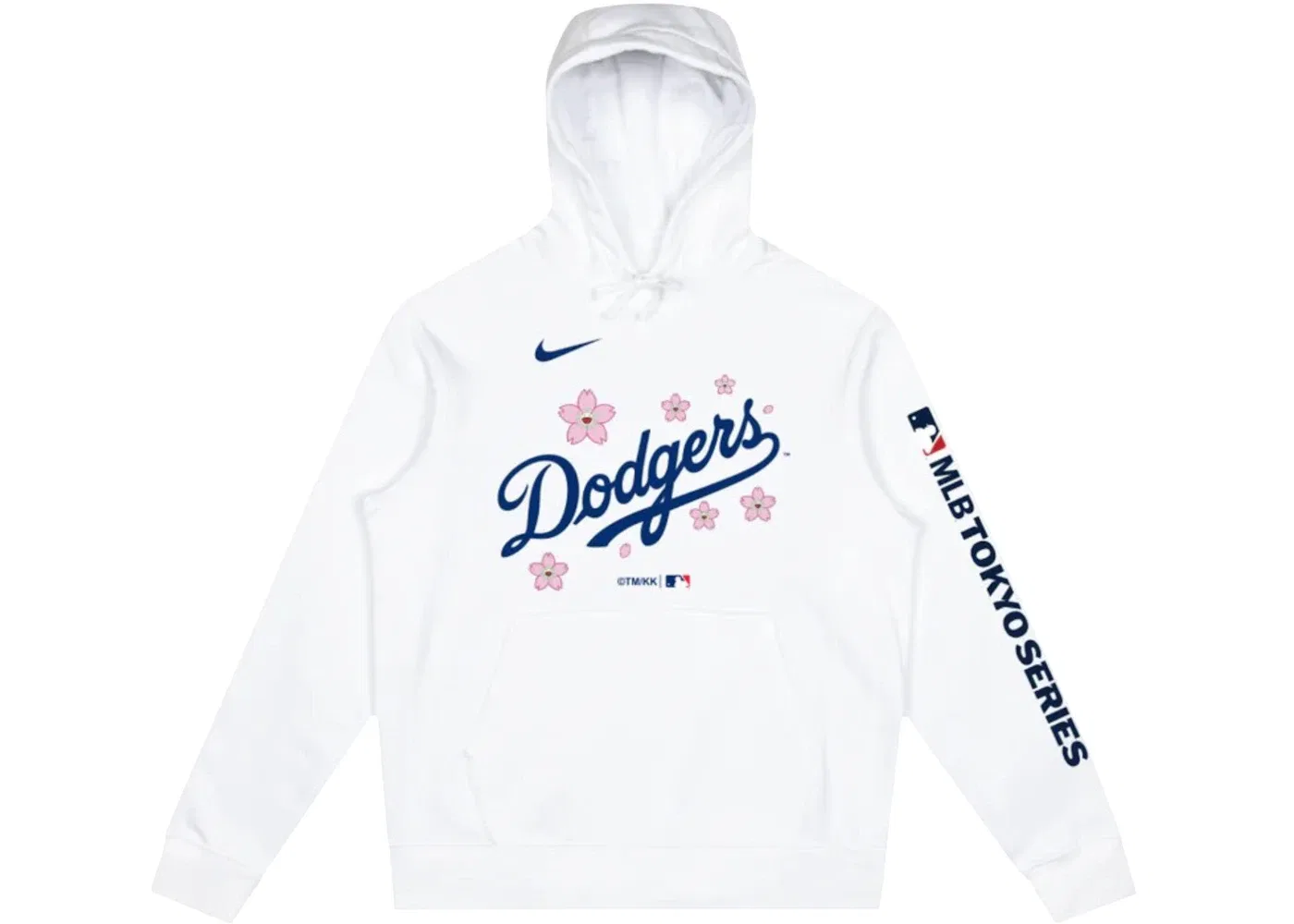 Мужская худи Nike x Takashi Murakami x MLB World Tour Tokyo Series 2025 Dodgers White