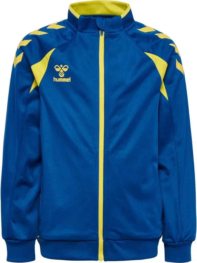Детская тренировочная куртка Core 2.0 Track Zip Jacket Hummel, синий — фото 2