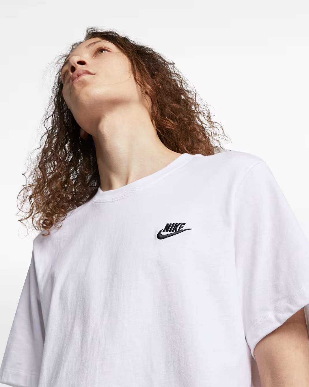 Комплект футболок Nike Sportswear Club, 2 предмета, белый — фото 4