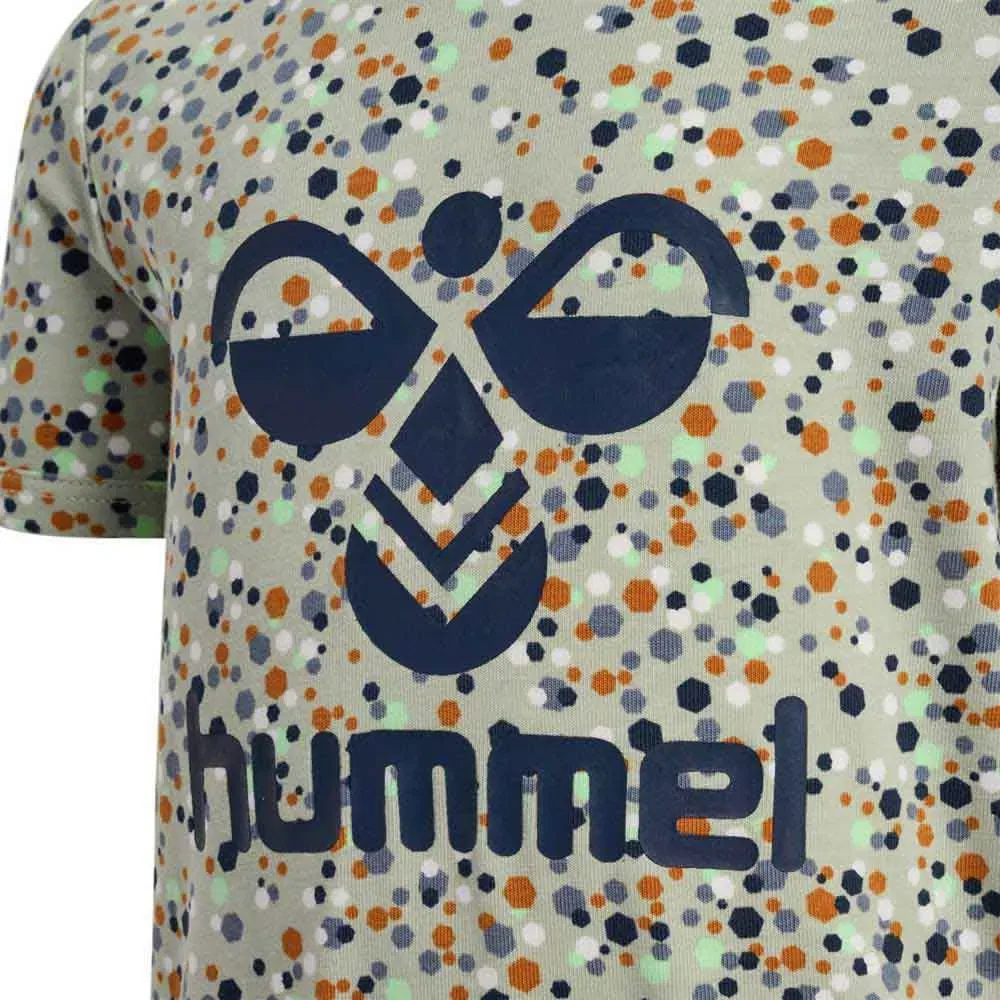 Детский комбинезон с коротким рукавом Mads AOP Hummel, Multicolor — фото 4