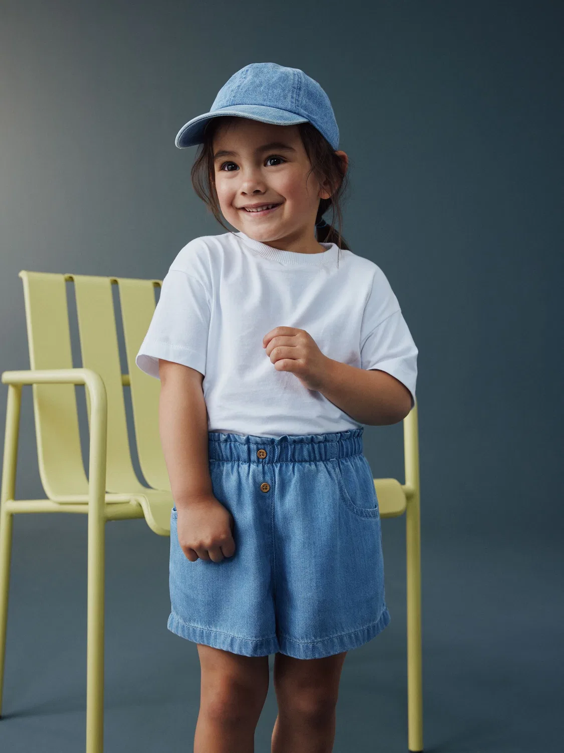 Шорты джинсовые Soft Denim Next, средний синий