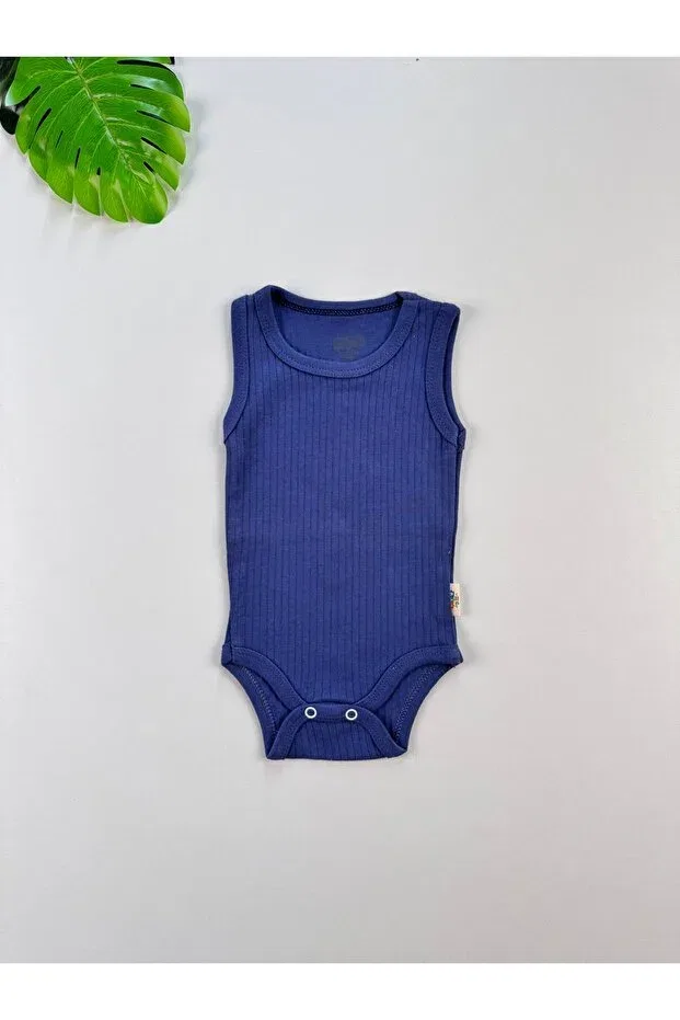 Детское боди-майка без рукавов Basics Efu Baby, Navy Blue