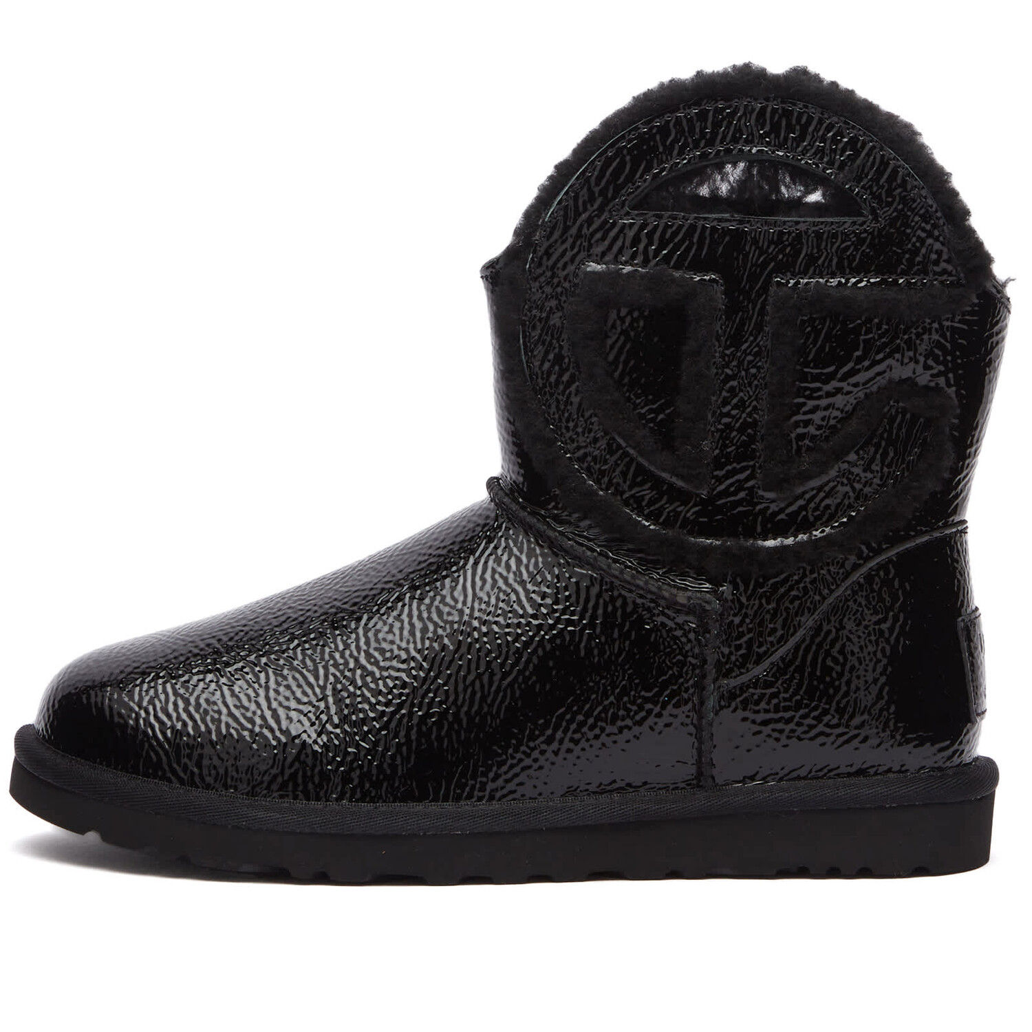 

Полусапоги Ugg X Telfar Mini Crinkle, черный