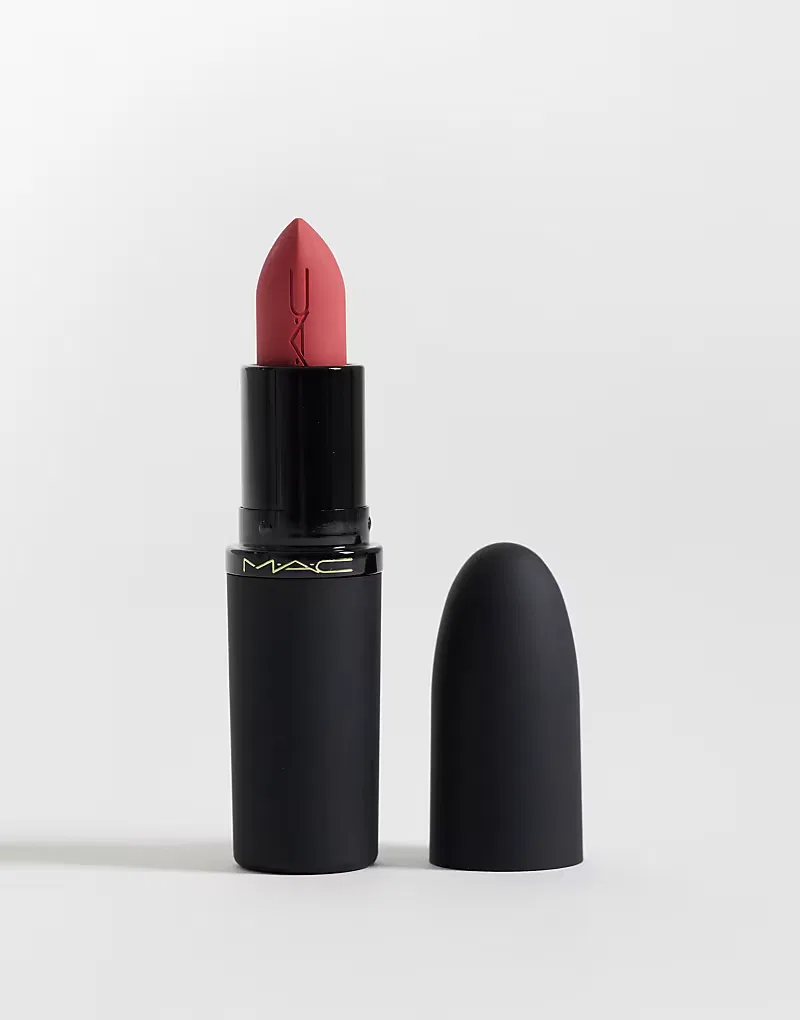 Матовая помада MAC Powder Kiss Hazy Mattish Lipstick - A Little Tamed