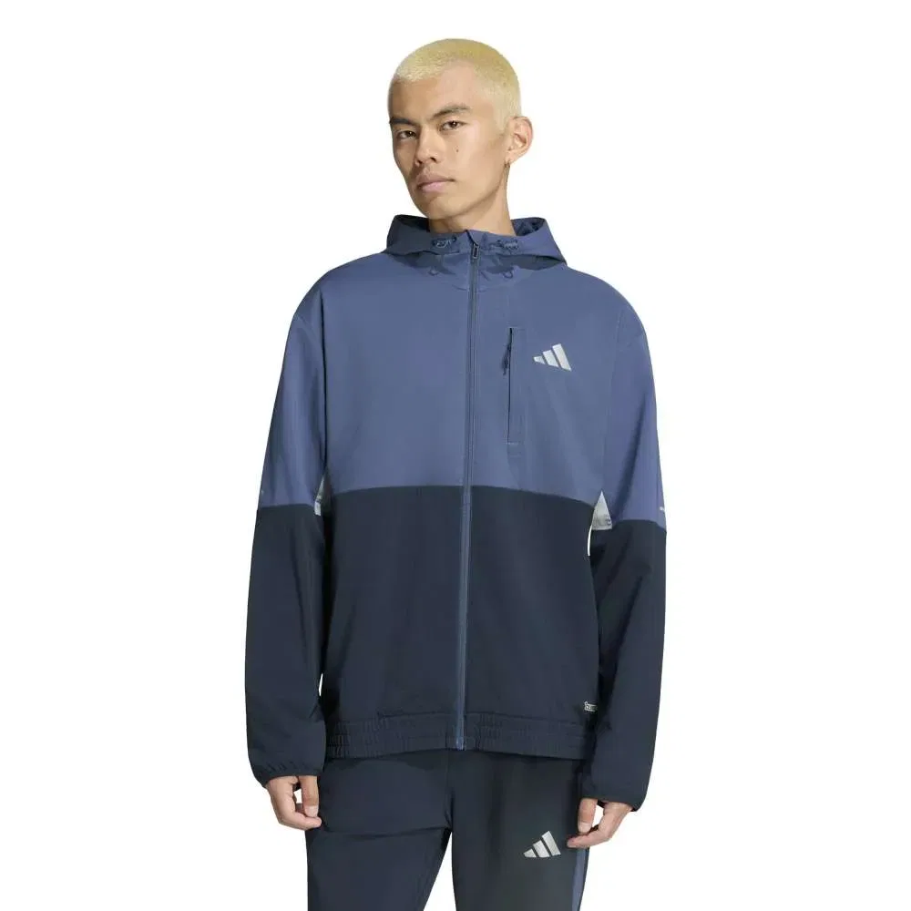 Мужская ветровка с капюшоном Adidas Woven Classic, Blue