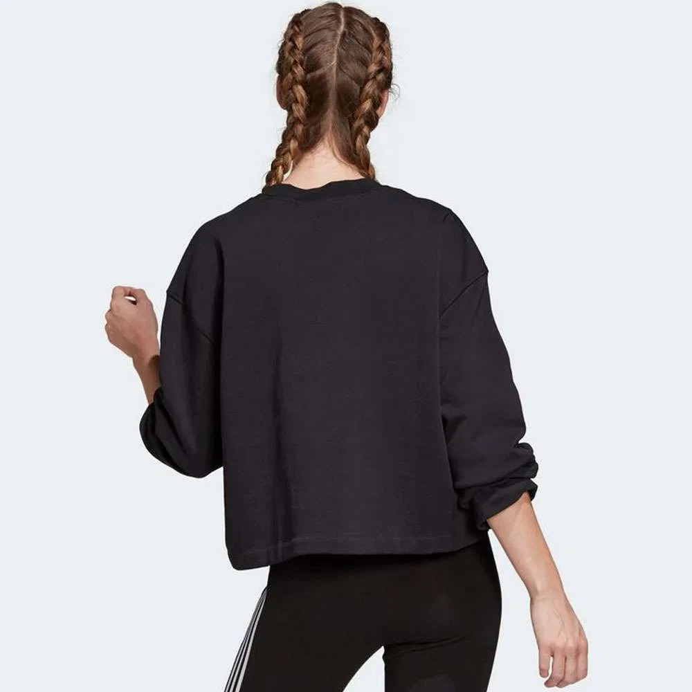 Толстовка с логотипом Adidas Originals Premium Черный/Золотой — фото 4