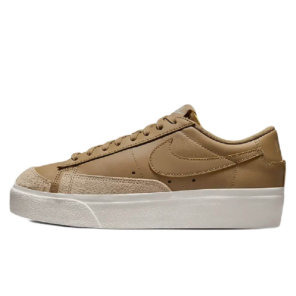 Кроссовки Nike Blazer Low Platform, коричневый - фото