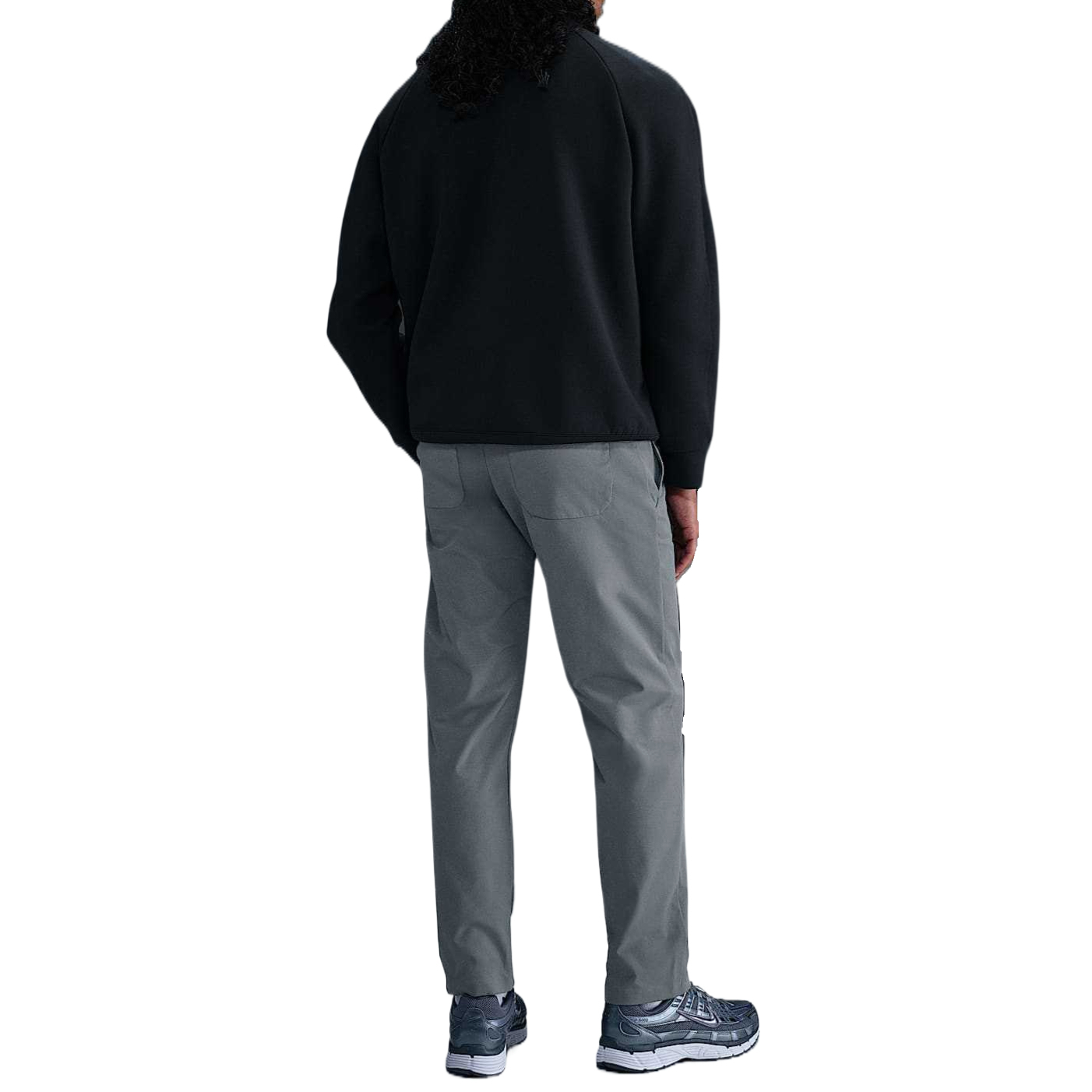 Мужские брюки PerfectStretch Dri FIT с 5 карманами Slim Fit Nike, серый/черный/бежевый — фото 4