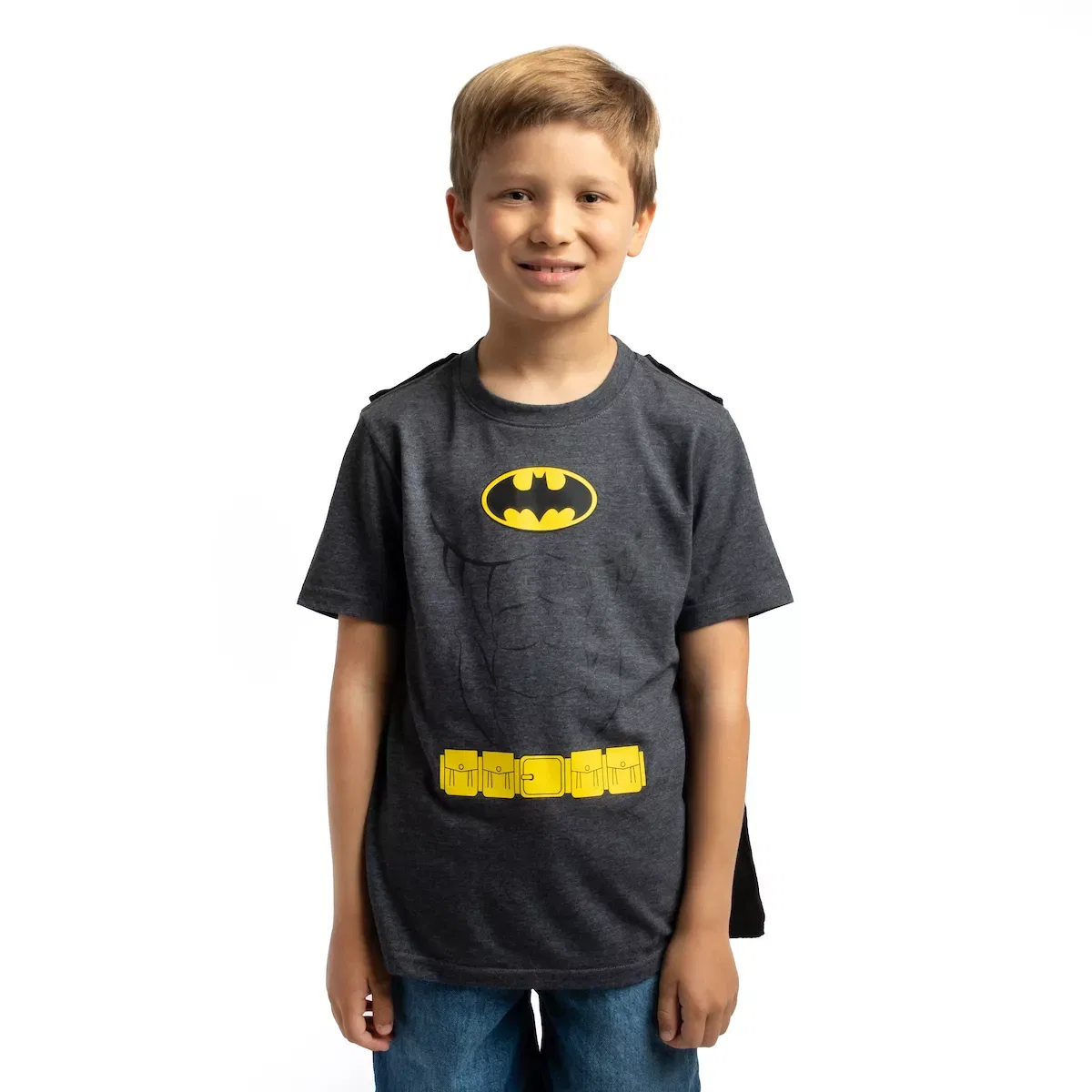 Детское косплей-платье с отстегивающимся плащом Batman Youth Boy Cosplay Batman, Batman Youth Boy Cosplay — фото 3
