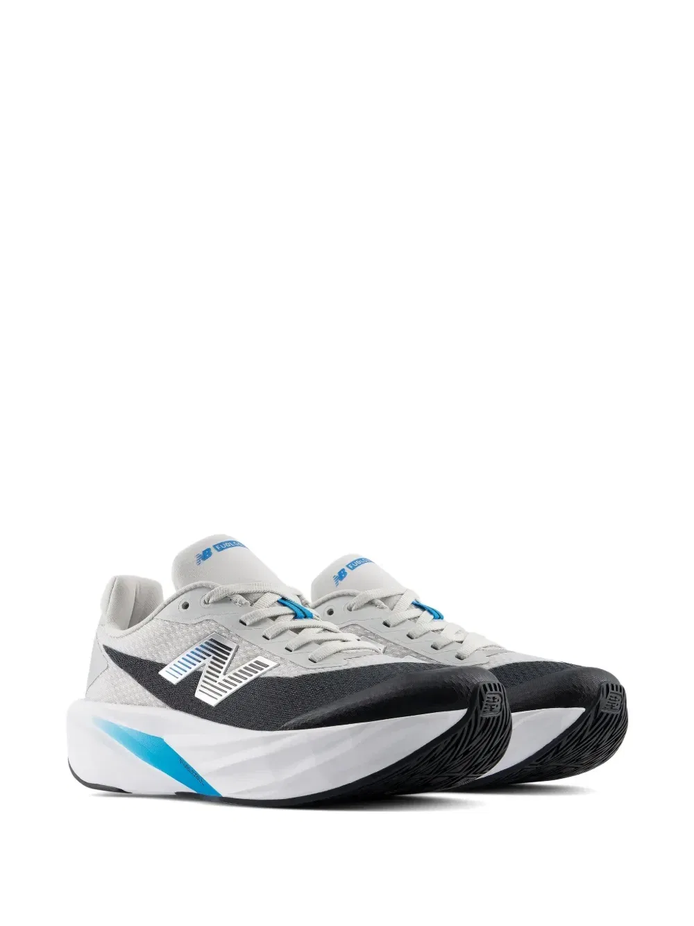 Кроссовки FuelCell Rebel V5 на шнуровке New Balance Kids, серый