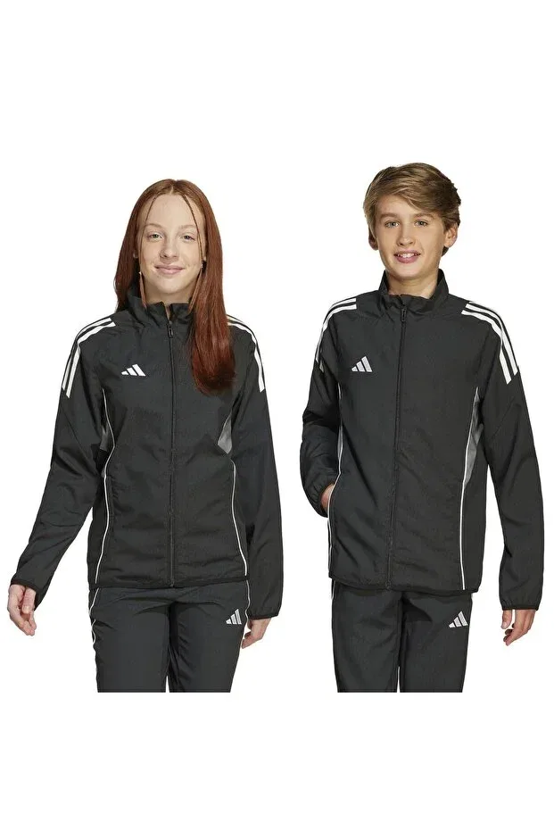 Детские свитшот для девочек с длинным рукавом Tiro25 c pre kids Adidas, Black