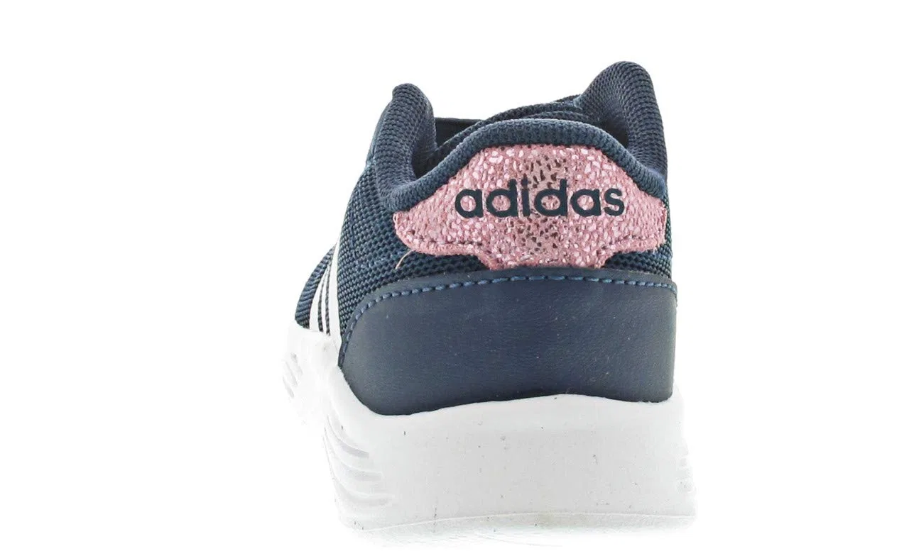 Детские кроссовки для мальчиков с вентиляцией Lite Racer 2.0 Adidas, Crew Navy Ftwr White Clear Lilac — фото 3