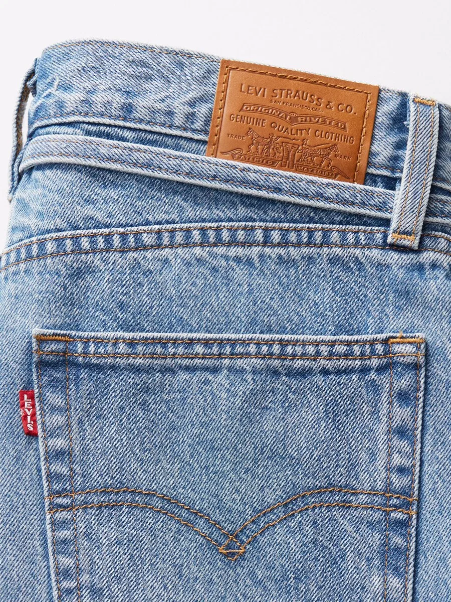 Джинсы LEVI'S с широкими штанинами, размер 'XL Straight', светло-голубой — фото 2