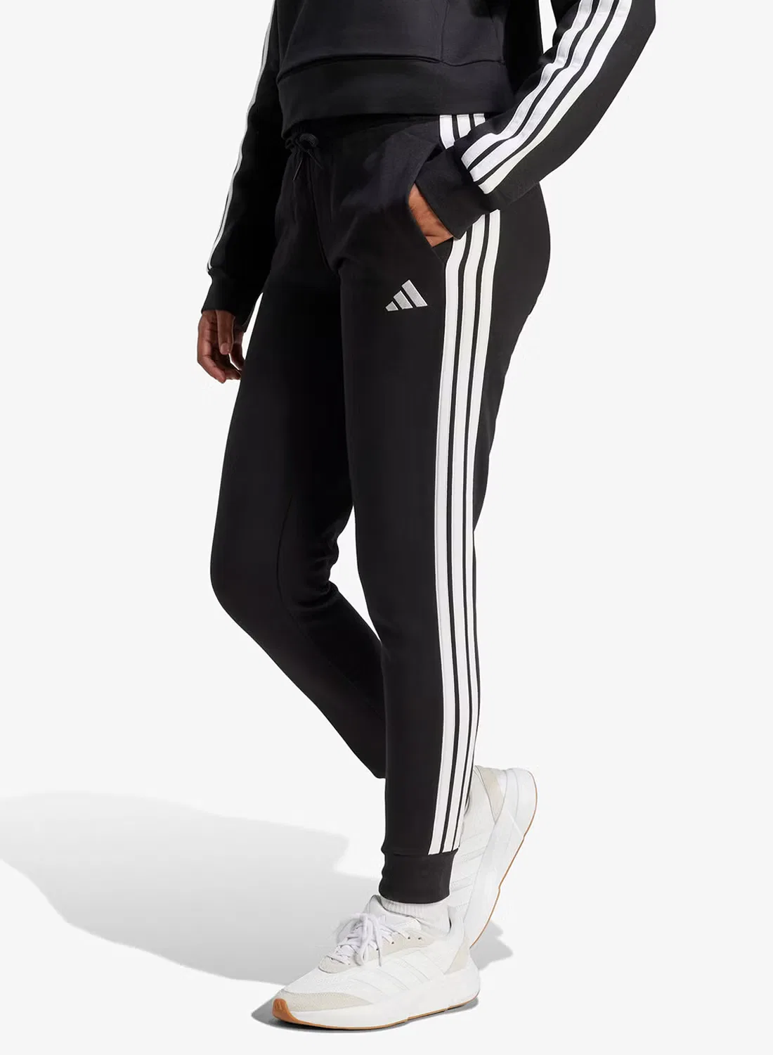 Штаны с лампасами 3-Stripes Adidas, черный