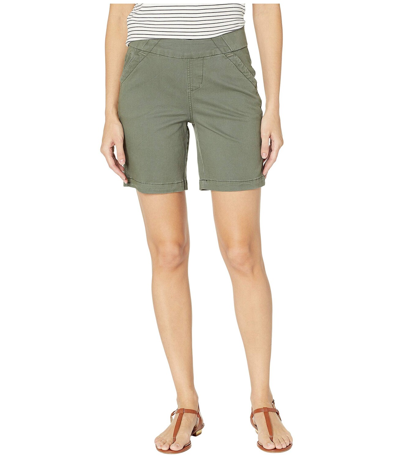 

Шорты Jag Jeans, 8" Gracie Pull-On Shorts in Twill