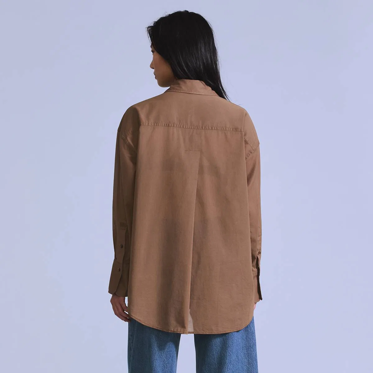 Тканая рубашка на пуговицах Levi's, Rain Drum - Brown — фото 4