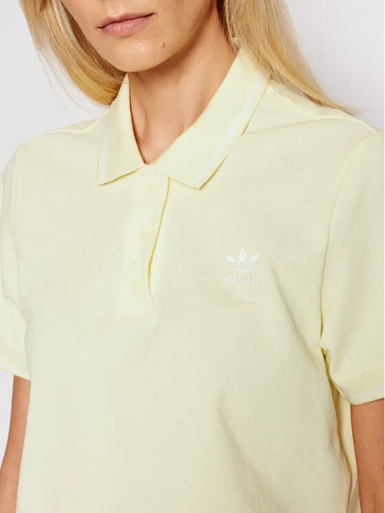 Поло regular fit Tennis Luxe Adidas, желтый — фото 3
