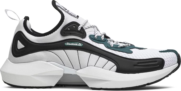 Кроссовки sole fury 00 'white black teal' Reebok, белый - фото