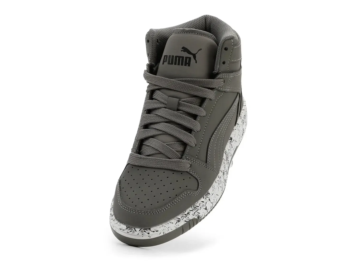 Кроссовки высокие Rebound Layup, PUMA, серый — фото 4