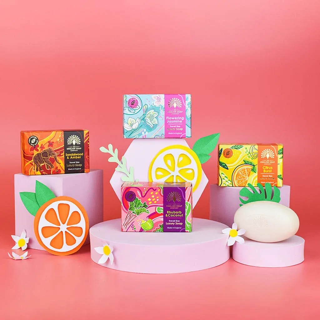Твердое мыло Jasmine, The English Soap Company, 100 г — фото 4