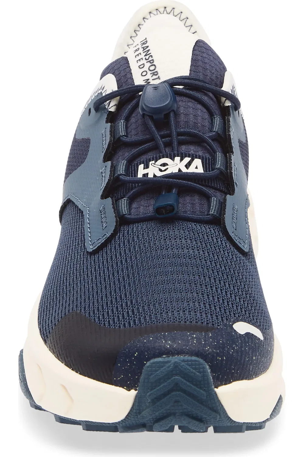 Кроссовки детские треккинговые Transport Freedom HOKA, Varsity Navy/Alabaster — фото 4