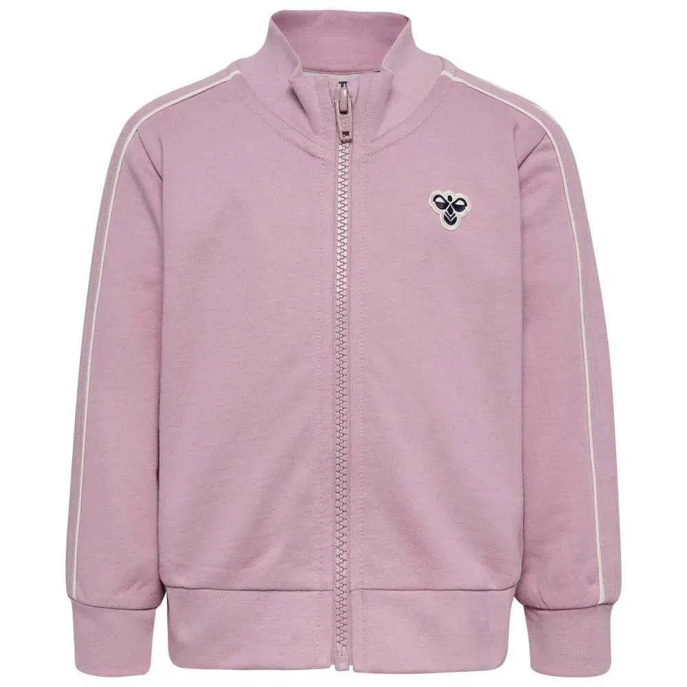 Детский спортивный костюм для девочек с длинным рукавом Hummel Mini CO Regular, Pink — фото 2