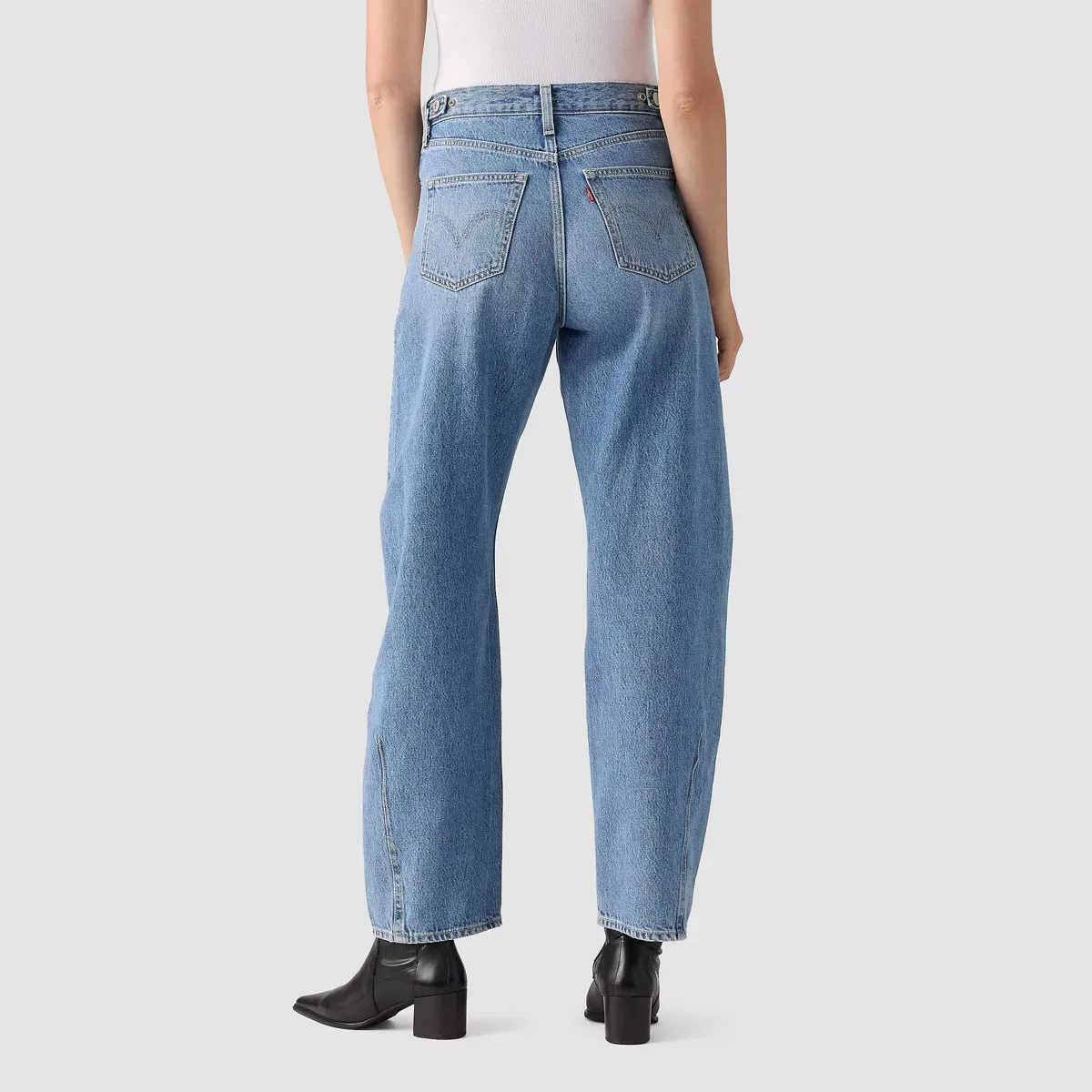 Женские джинсы-бананы с высокой посадкой Cinch Barrel Levi's, Let Love In — фото 3